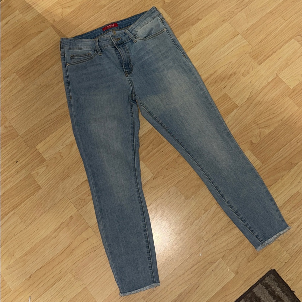 Guess Women's Light Blue Skinny Jeans